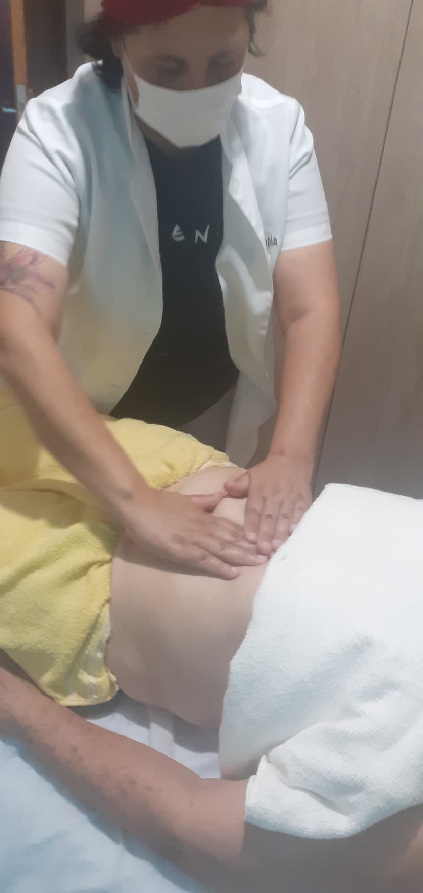 Trabalho de massoterapeuta por Andréia Santos