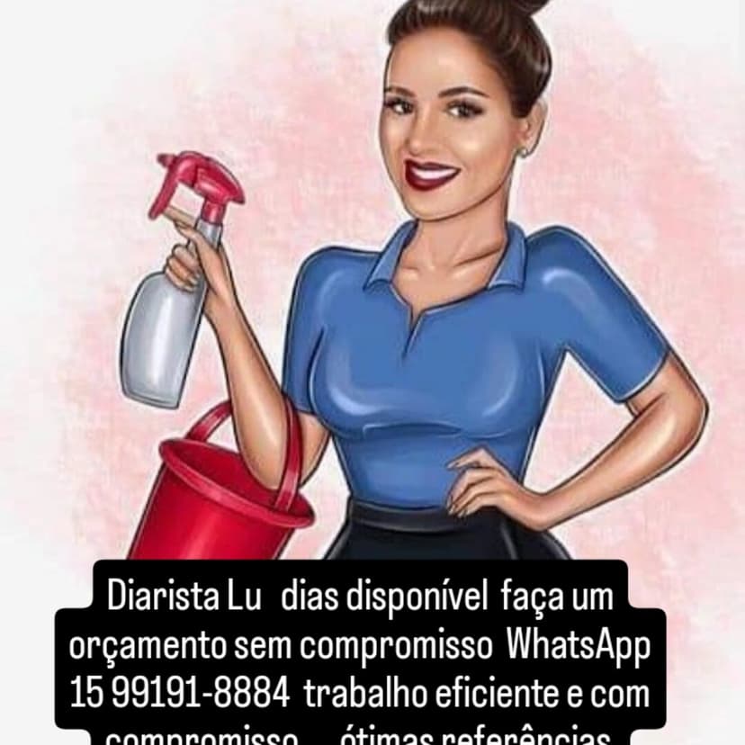 Trabalho de diarista por Lu