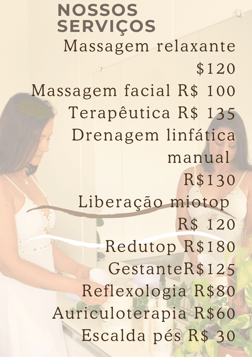 Trabalho de massoterapeuta por Marília Simitana