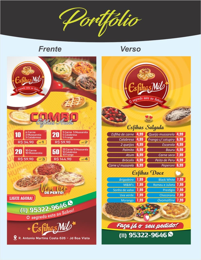 Trabalho de designer gráfico e digital por Criarts