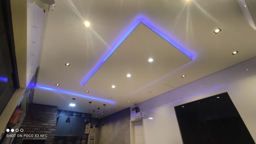 Trabalho de gesseiro por Elizeu