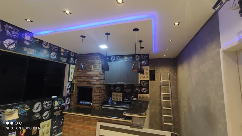 Trabalho de gesseiro por Elizeu