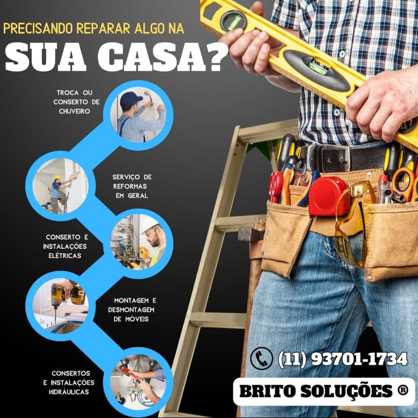 Trabalho de pedreiro por Brito