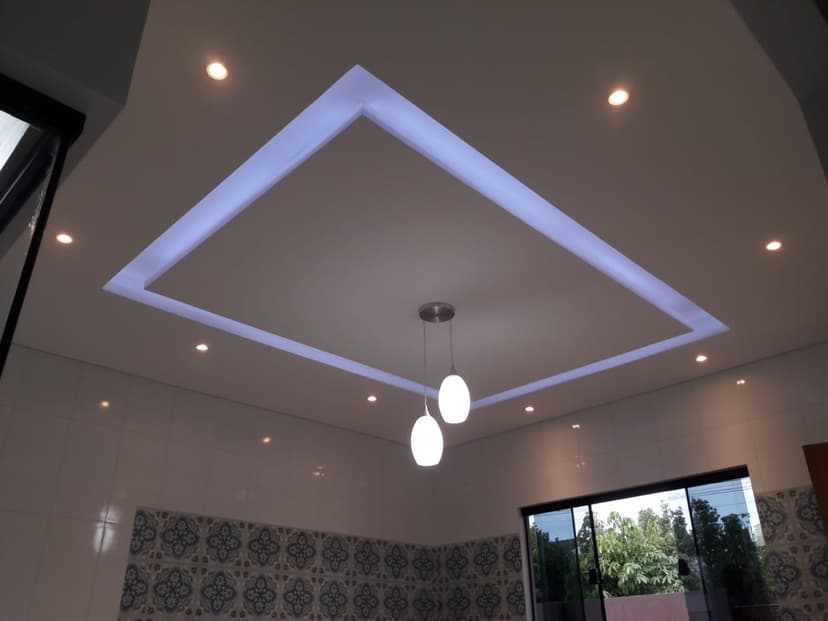 Trabalho de gesseiro por Elizeu