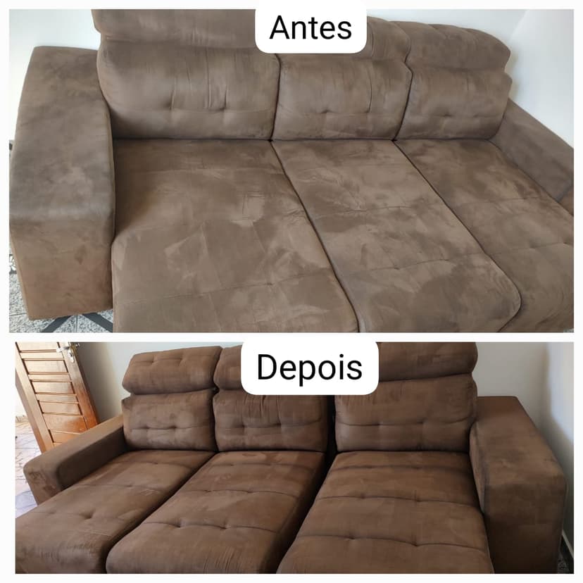 Trabalho de limpador de carpetes e estofados por Gota Mágica Higienização | Rodrigo