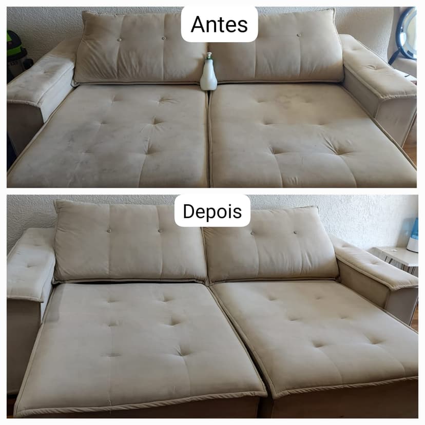 Trabalho de limpador de carpetes e estofados por Gota Mágica Higienização | Rodrigo