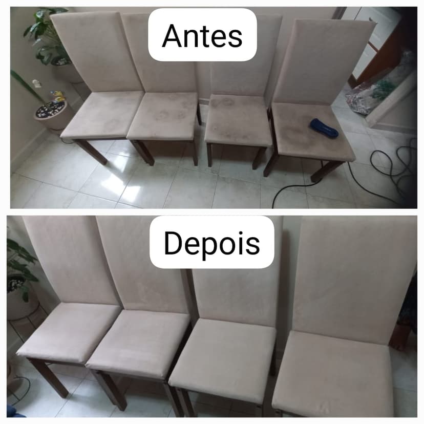Trabalho de limpador de carpetes e estofados por Gota Mágica Higienização | Rodrigo