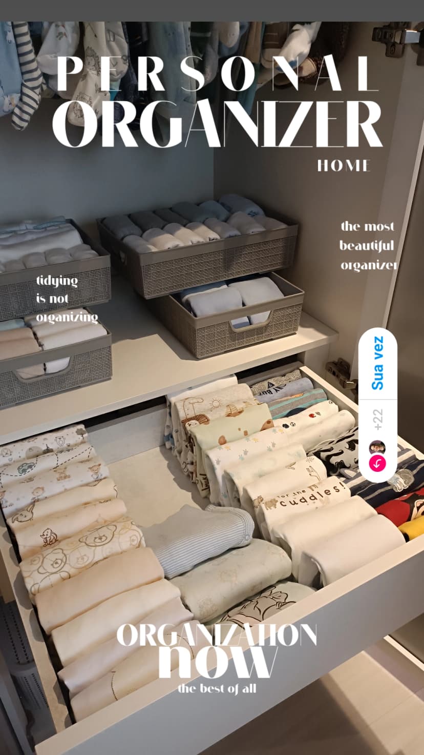 Trabalho de personal organizer por Thaty