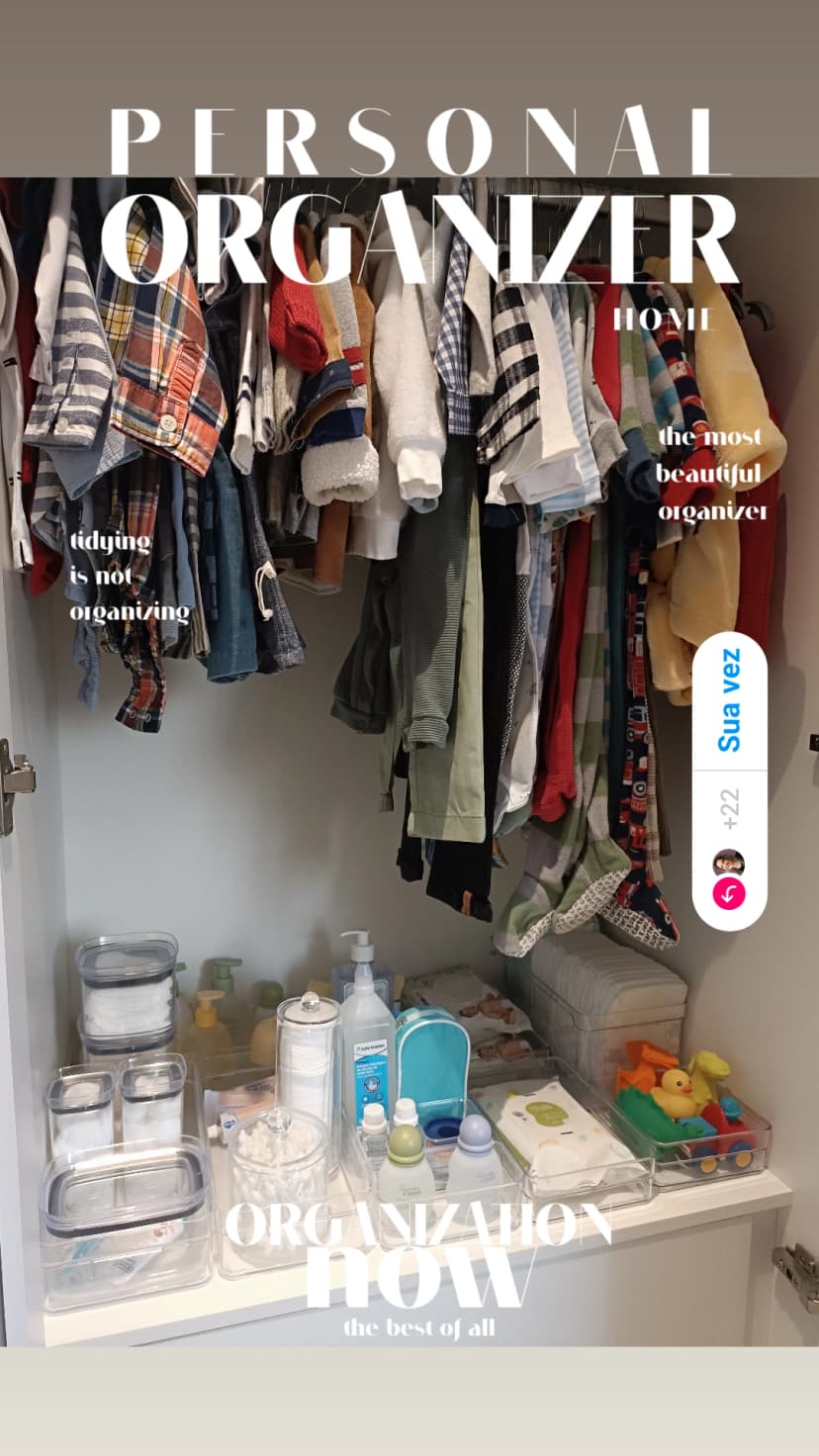 Trabalho de personal organizer por Thaty