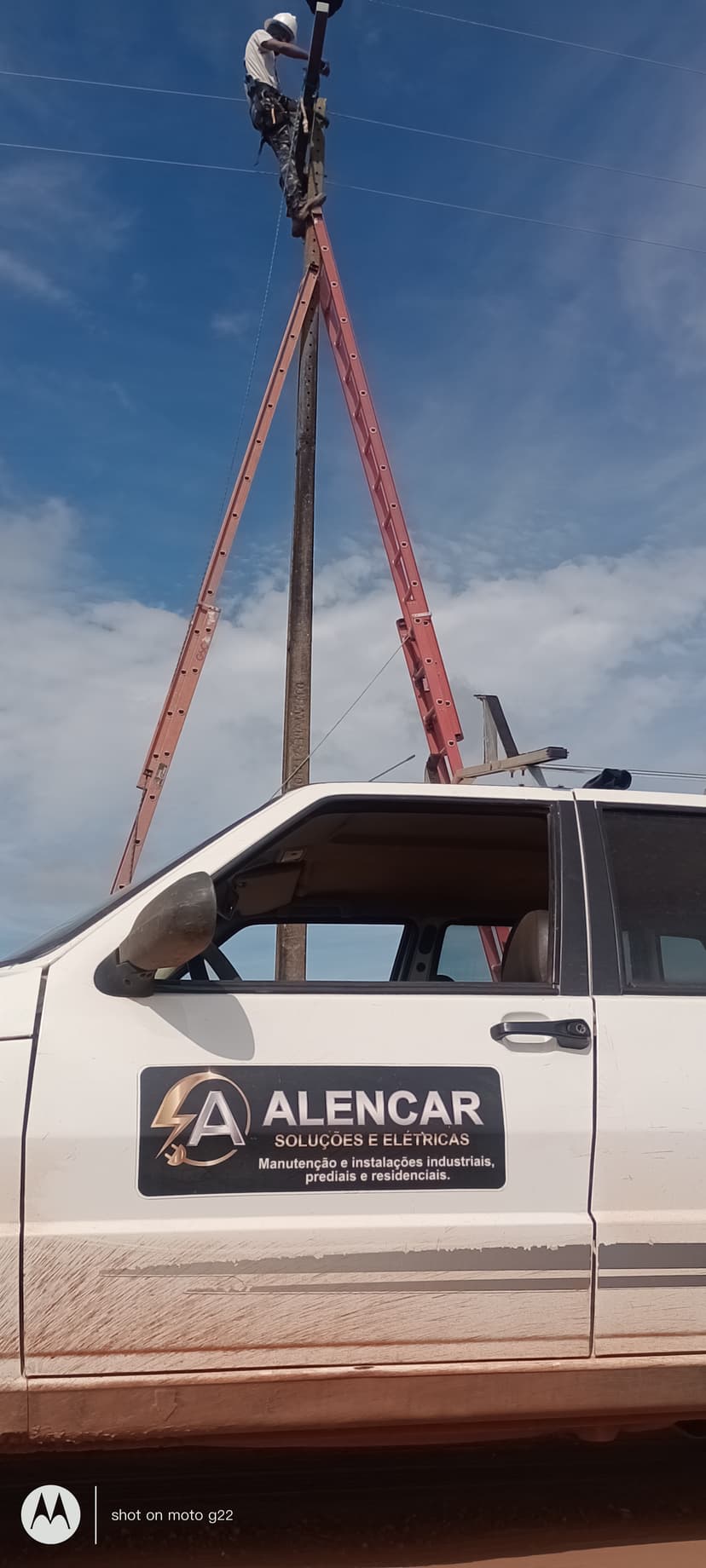 Trabalho de eletricista por Alencar