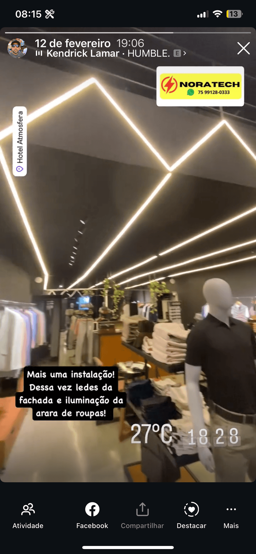 Trabalho de eletricista por Norato