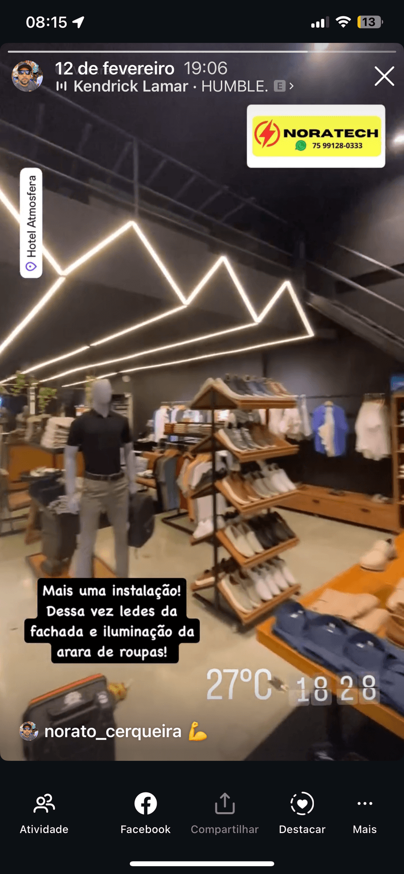 Trabalho de eletricista por Norato