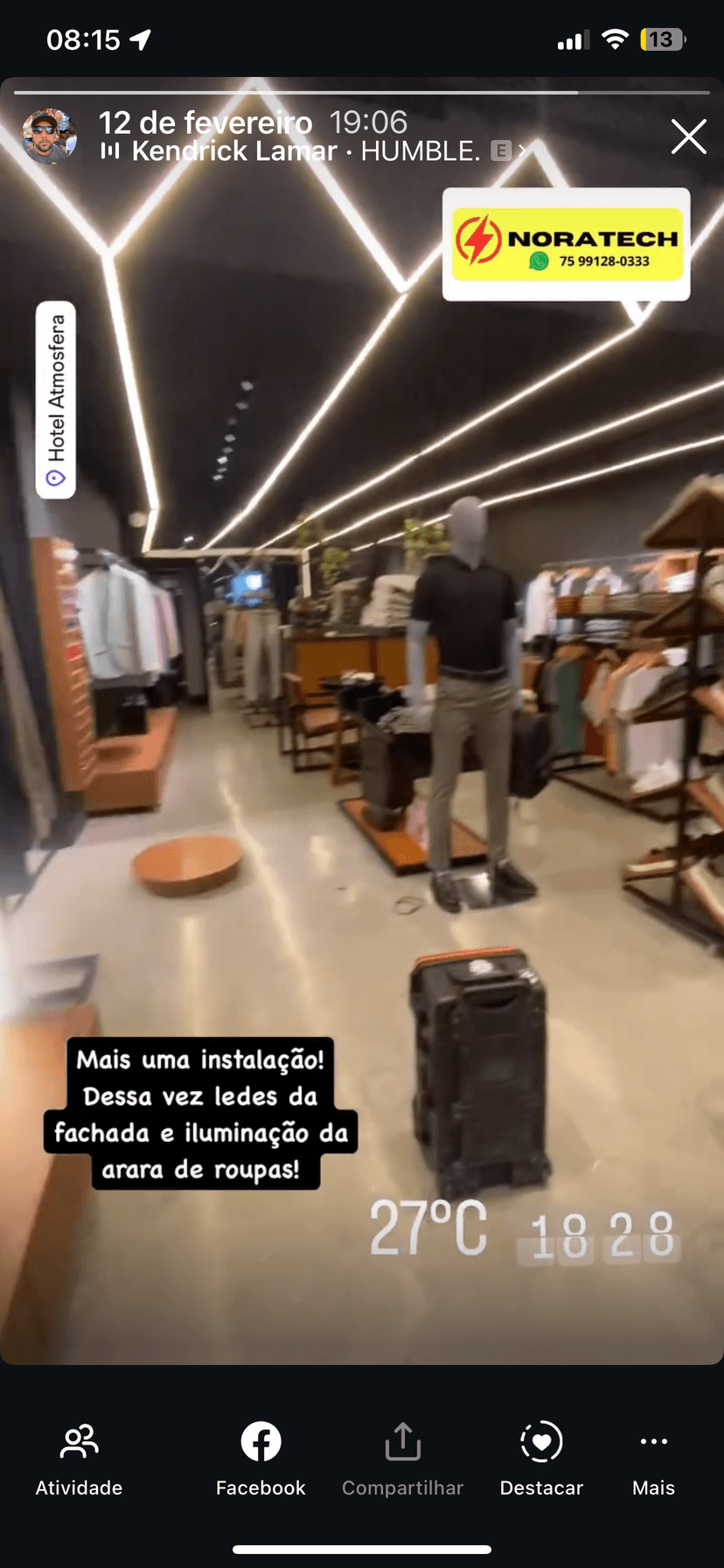 Trabalho de eletricista por Norato