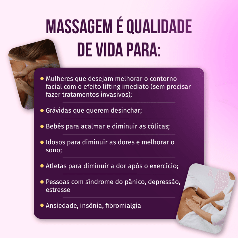 Trabalho de massoterapeuta por Rose Santos