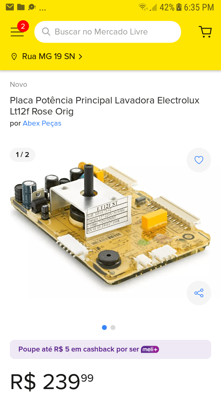 Trabalho de técnico em eletrodomésticos por Nivaldo