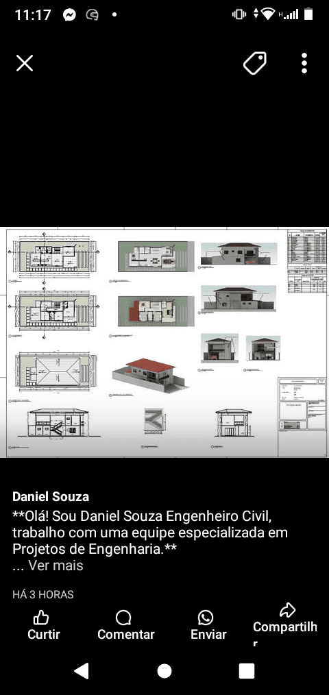 Trabalho de engenheiro civil por Maurício