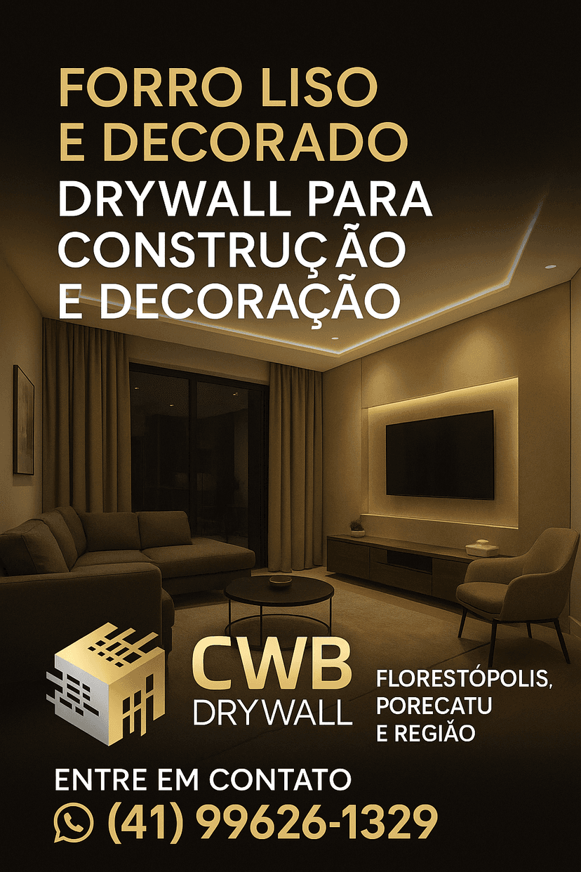 Trabalho de gesseiro por Cwb Drywall | Marcelo