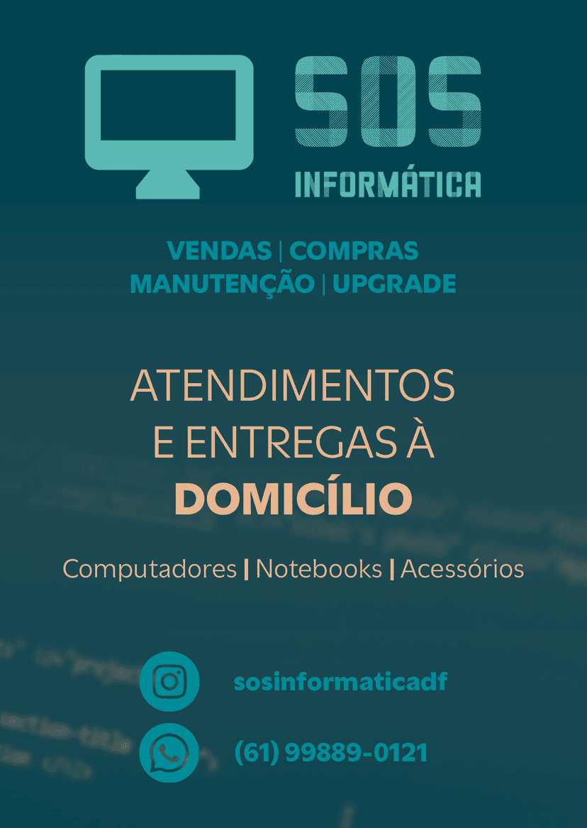 Trabalho de técnico em informática e eletrônicos por SOS INFORMÁTICA DF
