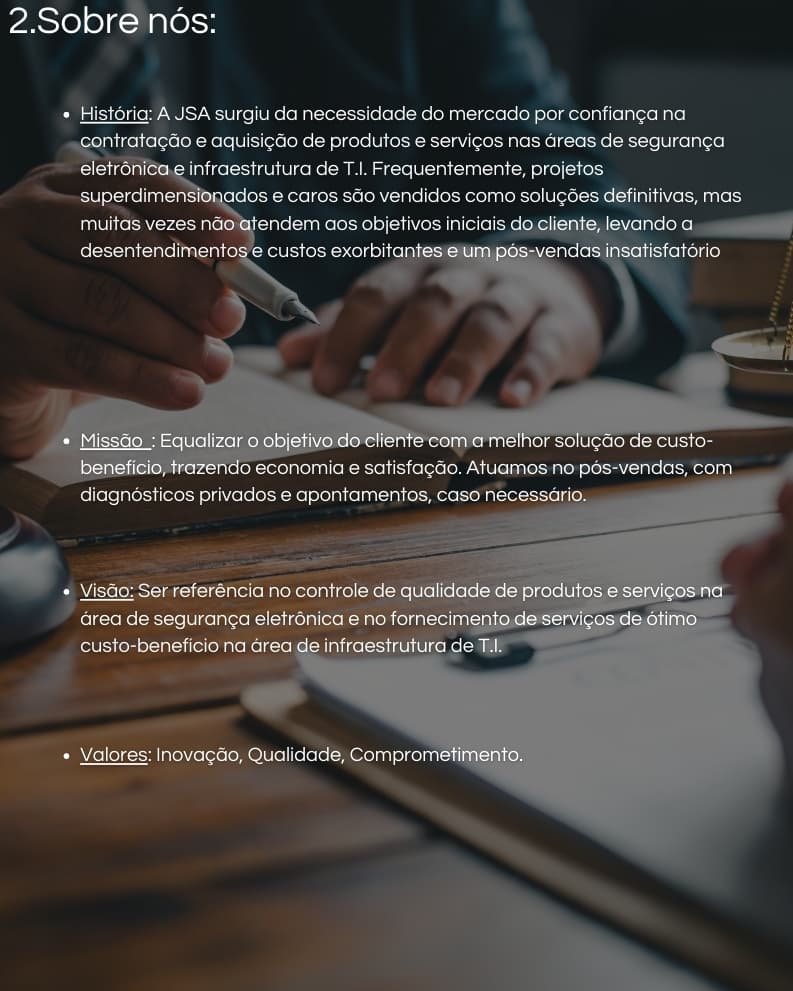 Trabalho de profissional de ti e automação por Jeferson