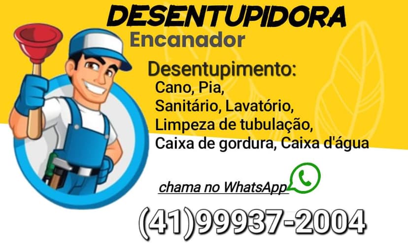 Trabalho de desentupidor por Desentupidora
