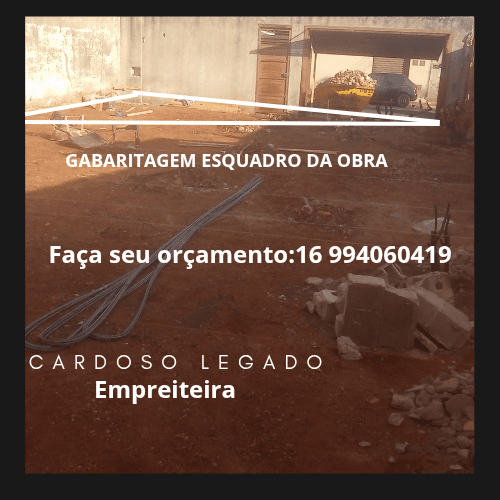 Trabalho de pedreiro por André Cardoso