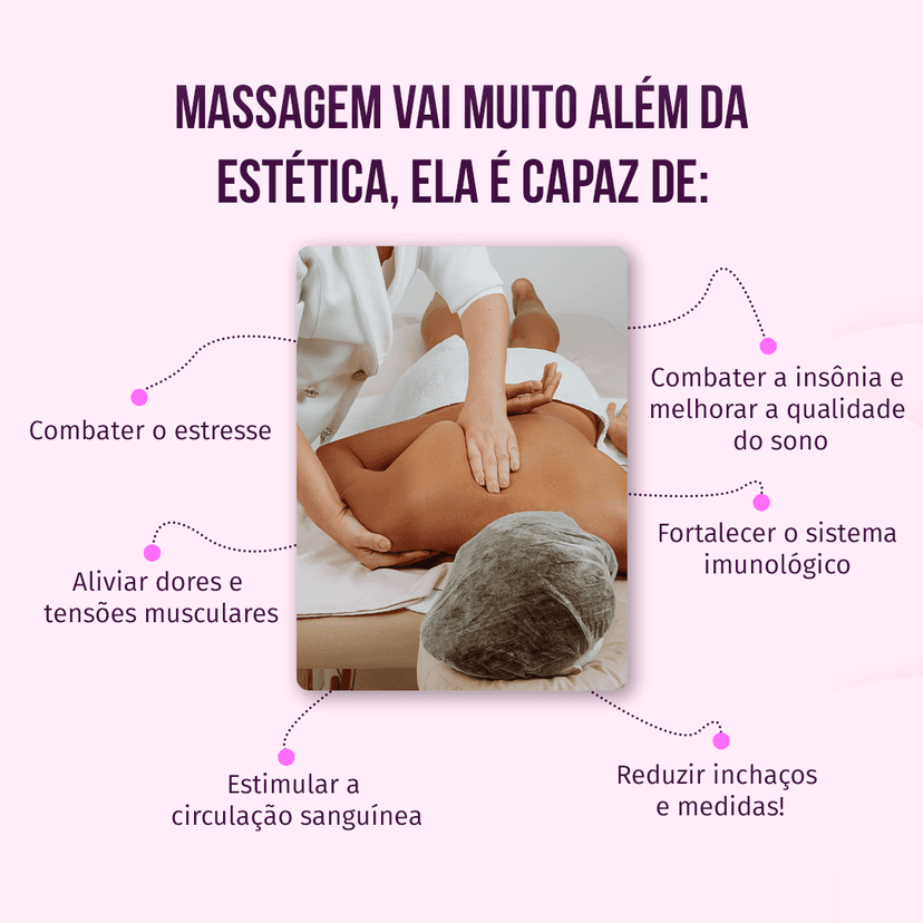 Trabalho de massoterapeuta por Rose Santos