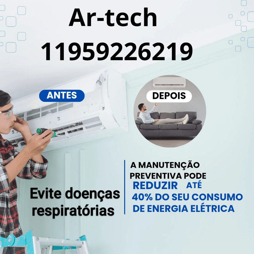 Trabalho de técnico em ar condicionado por Vilson
