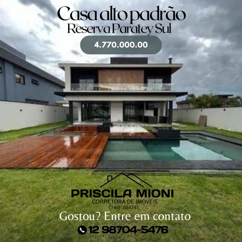 Trabalho de corretor de imóveis por Priscila Mioni