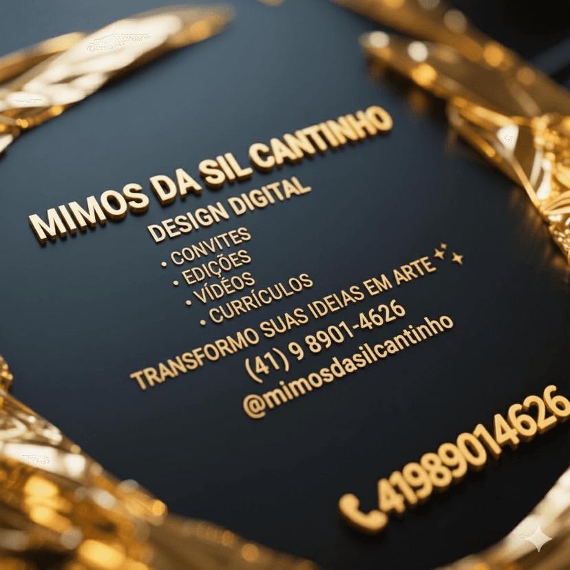 Trabalho de designer gráfico e digital por Sil Faustin designer digital