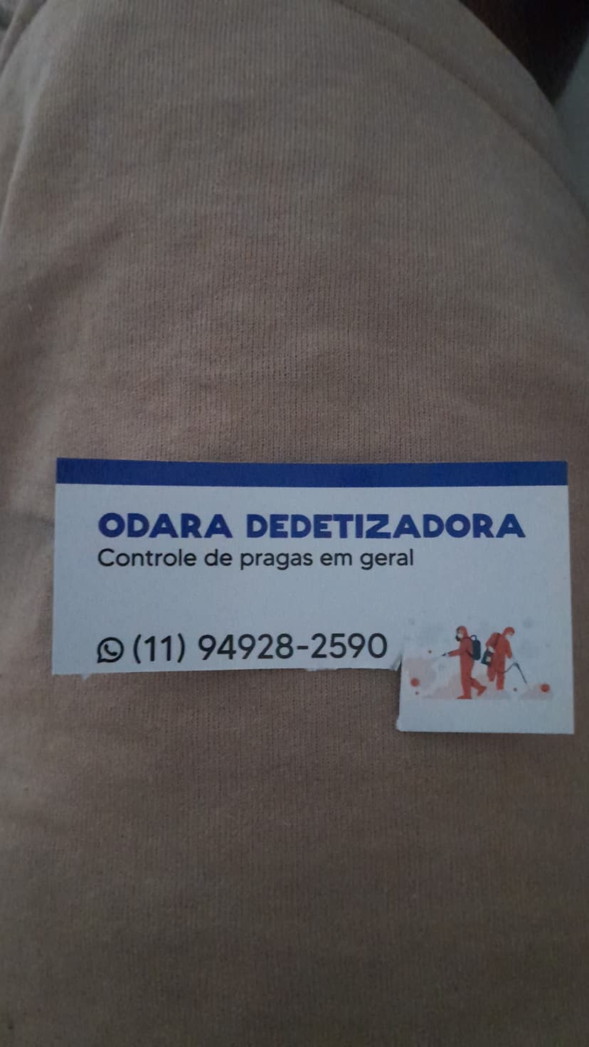 Trabalho de dedetizadora por Anderson