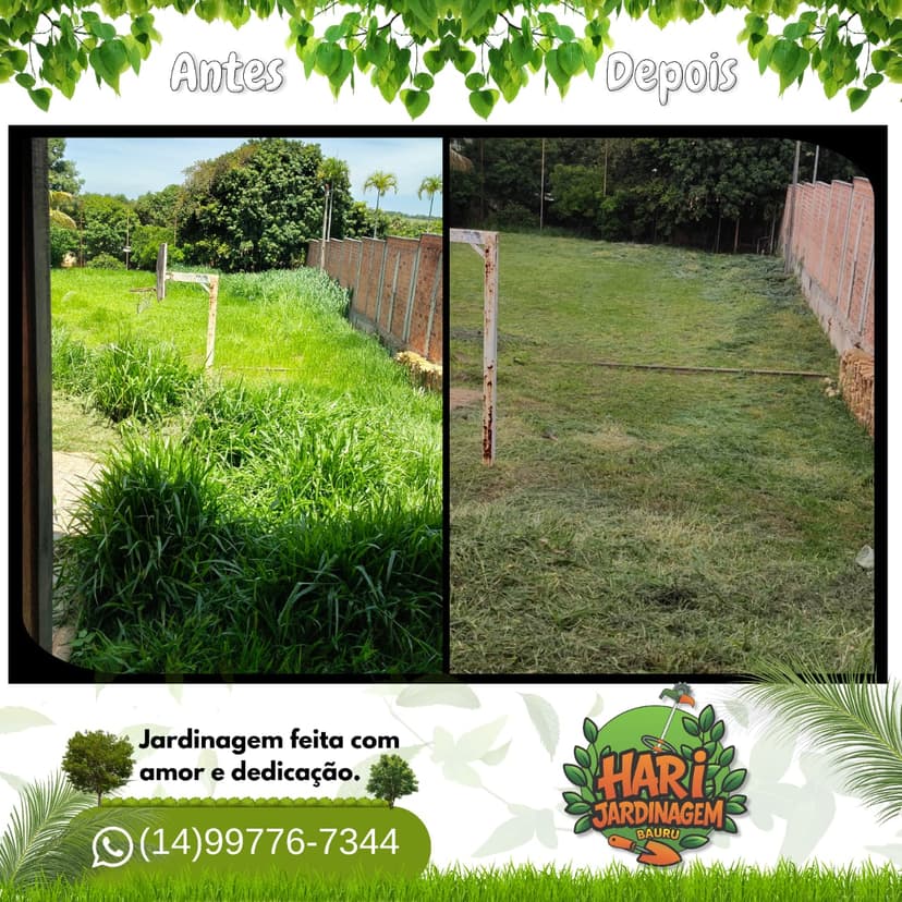 Trabalho de jardineiro por Harisson