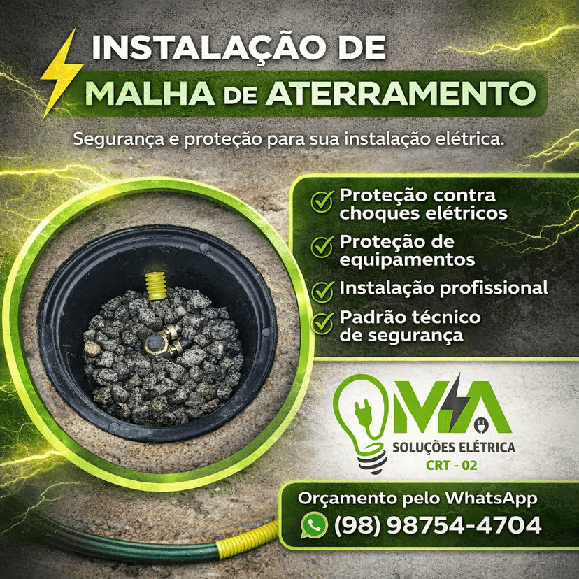 Trabalho de eletricista por MA SOLUÇÕES ELÉTRICA