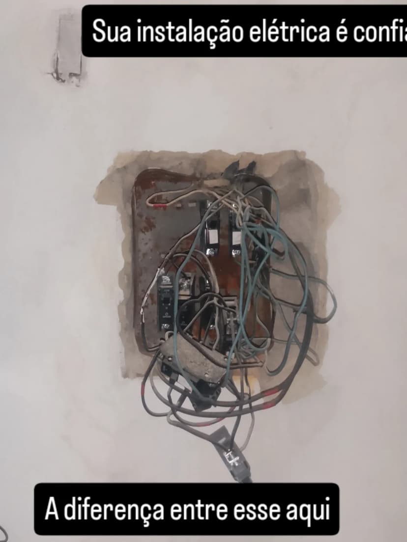 Trabalho de eletricista por Fabio
