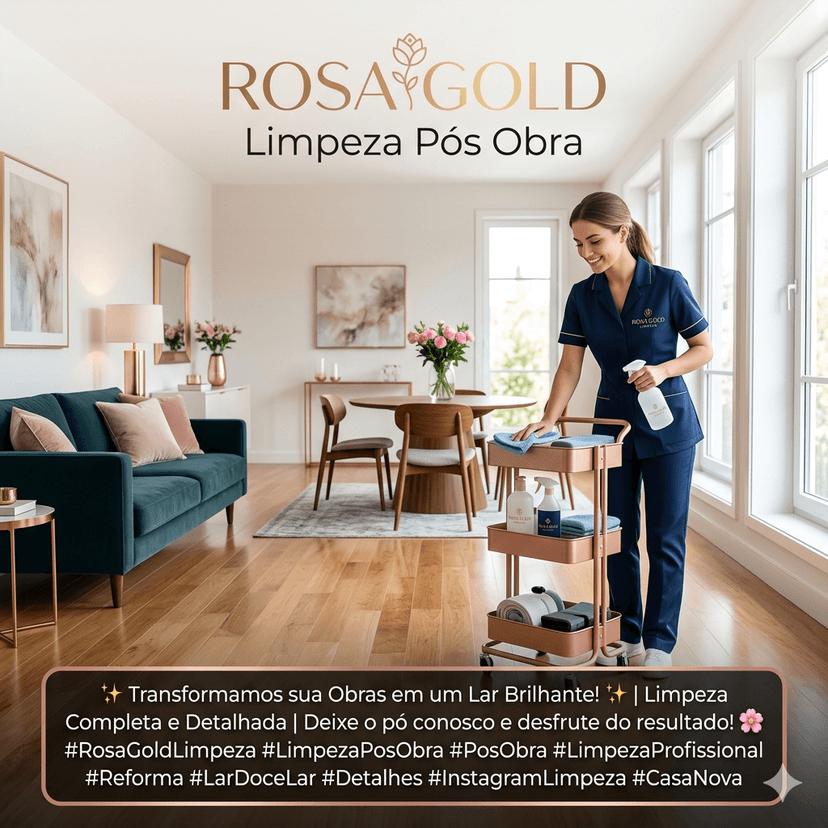 Trabalho de diarista por Rosa gold Limpeza pós obra