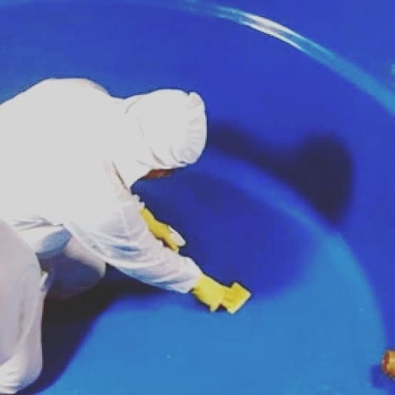 Trabalho de limpador de caixa de água por Braga