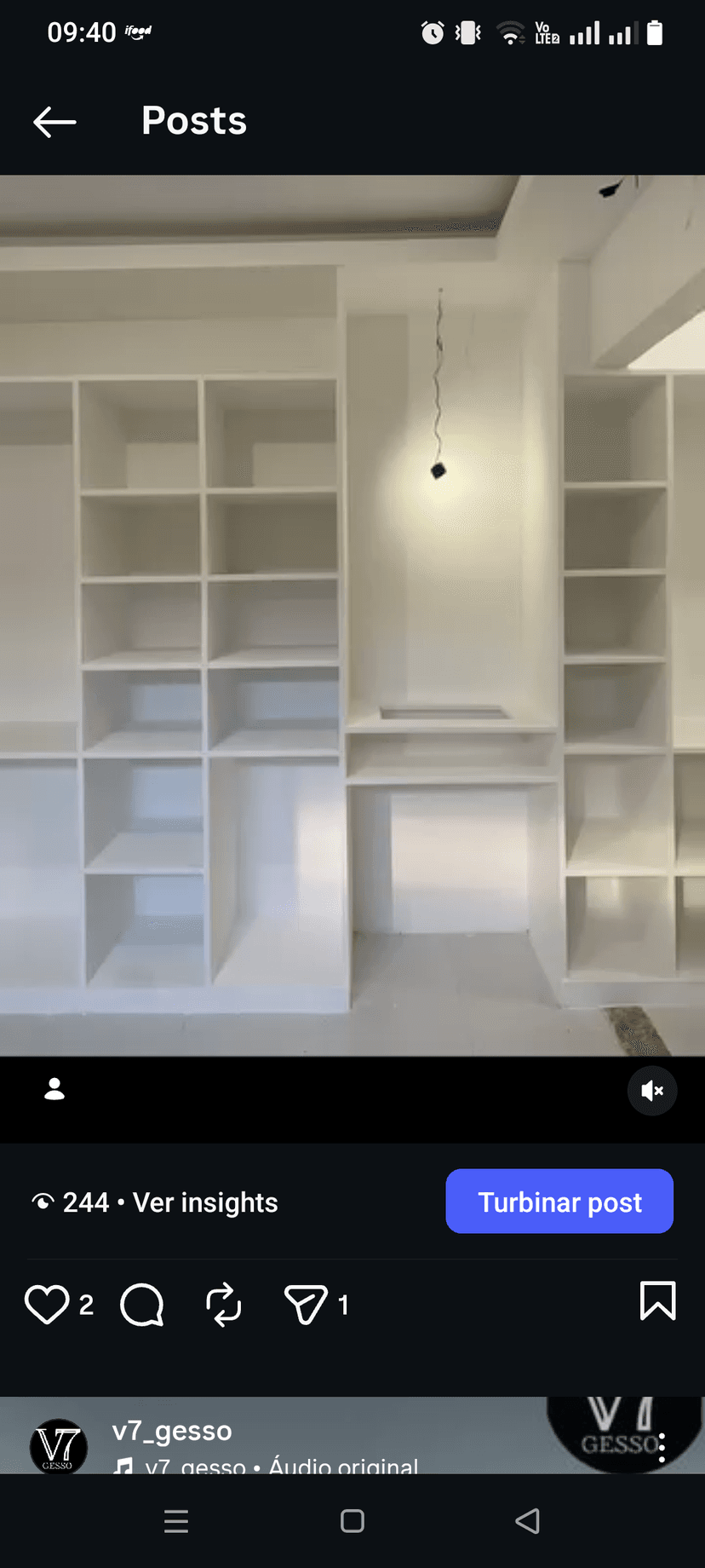 Trabalho de gesseiro por V7 Gesso e Serviços