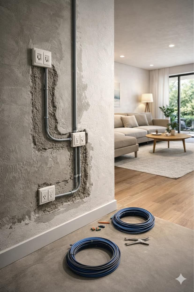 Trabalho de eletricista por Pc elétrica