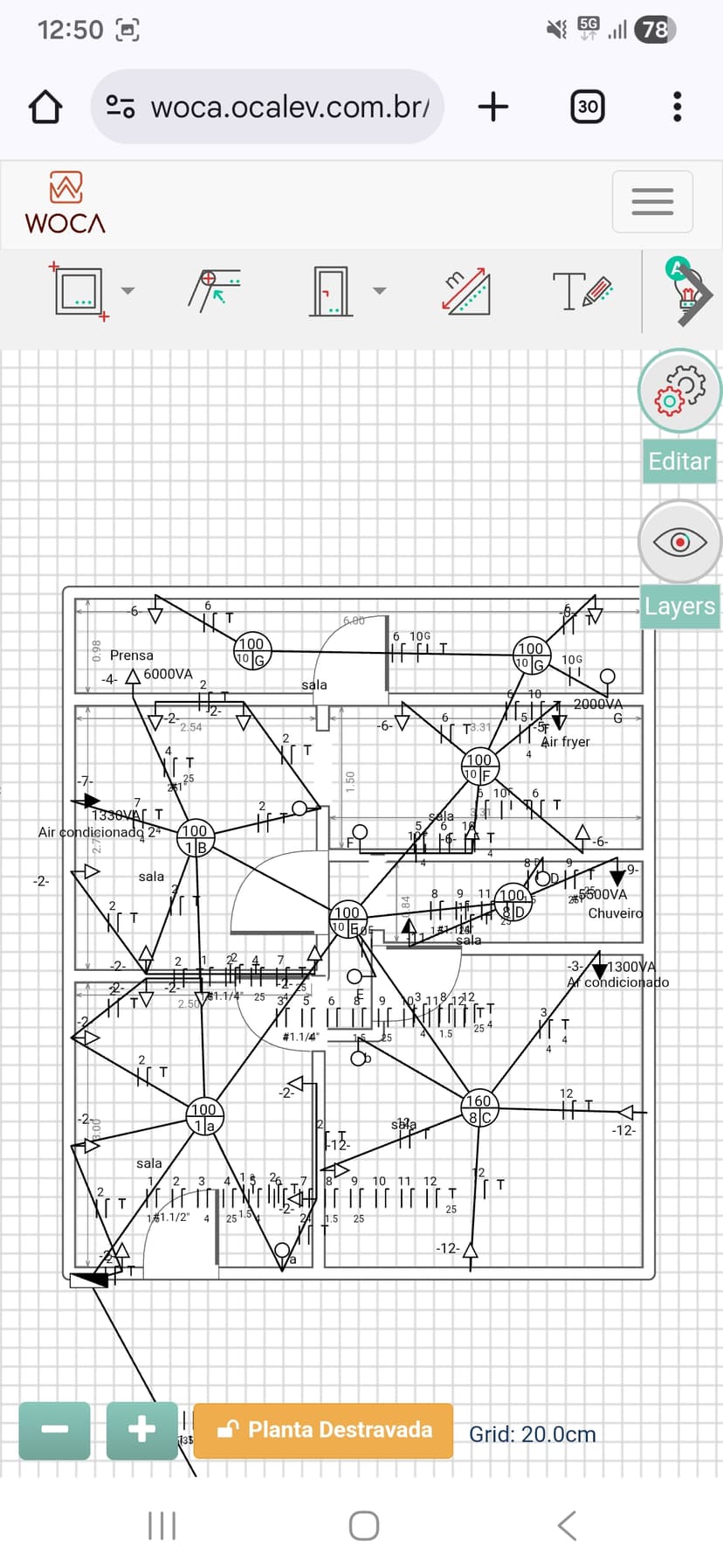 Trabalho de eletricista por Cury Soluções Técnicas