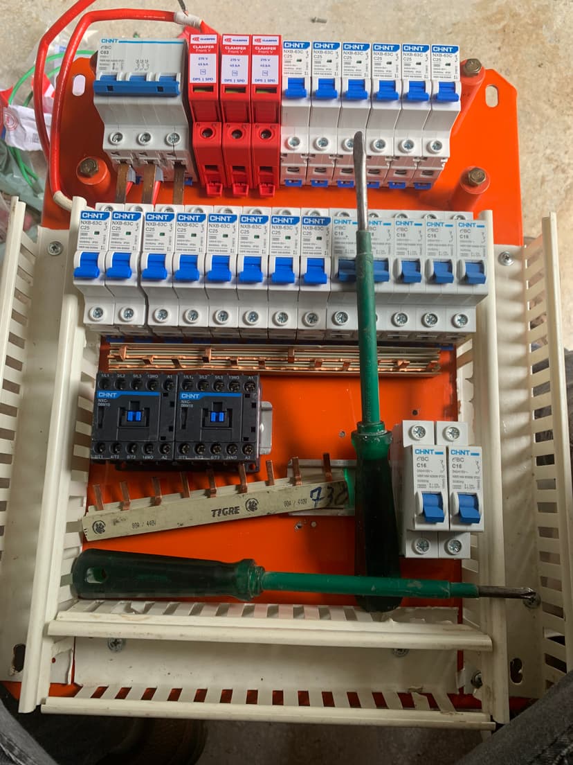 Trabalho de eletricista por José Araújo
