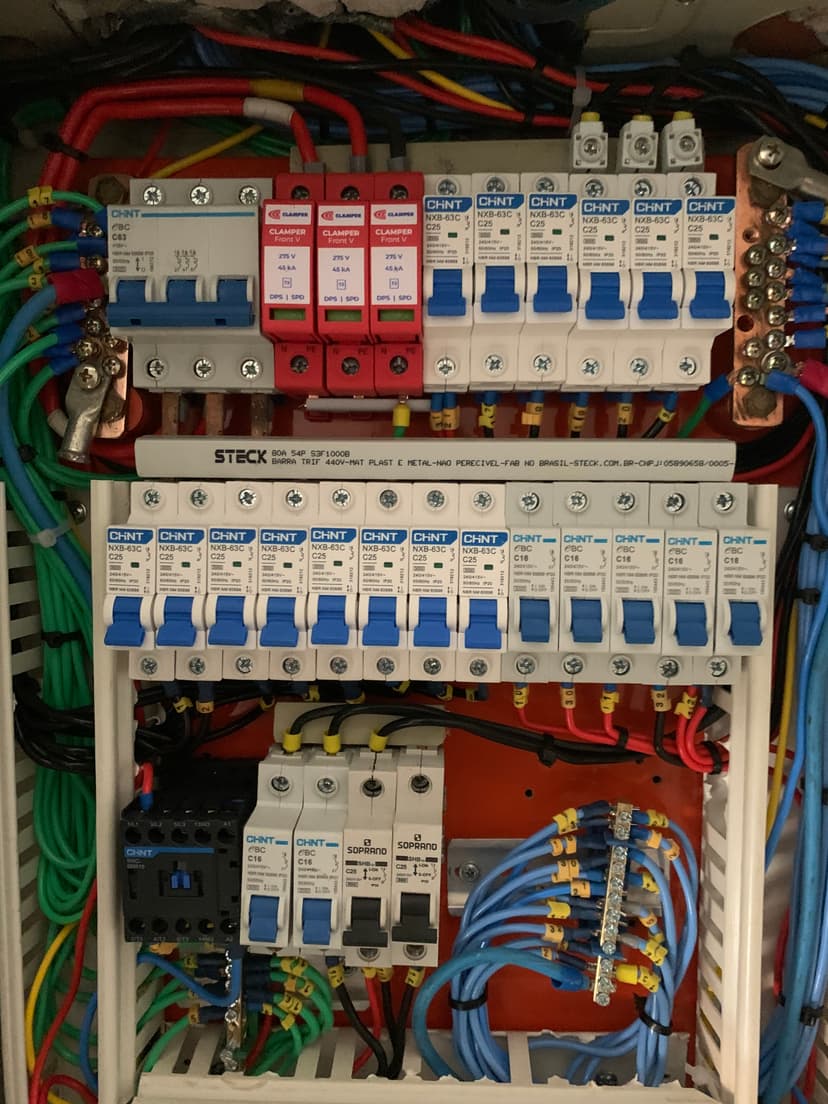 Trabalho de eletricista por José Araújo