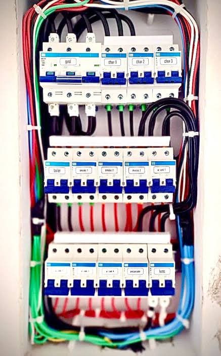 Trabalho de eletricista por Guedes