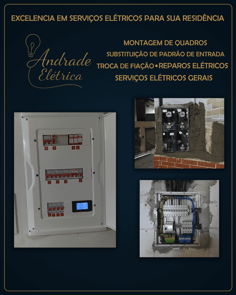 Trabalho de eletricista por Péricles