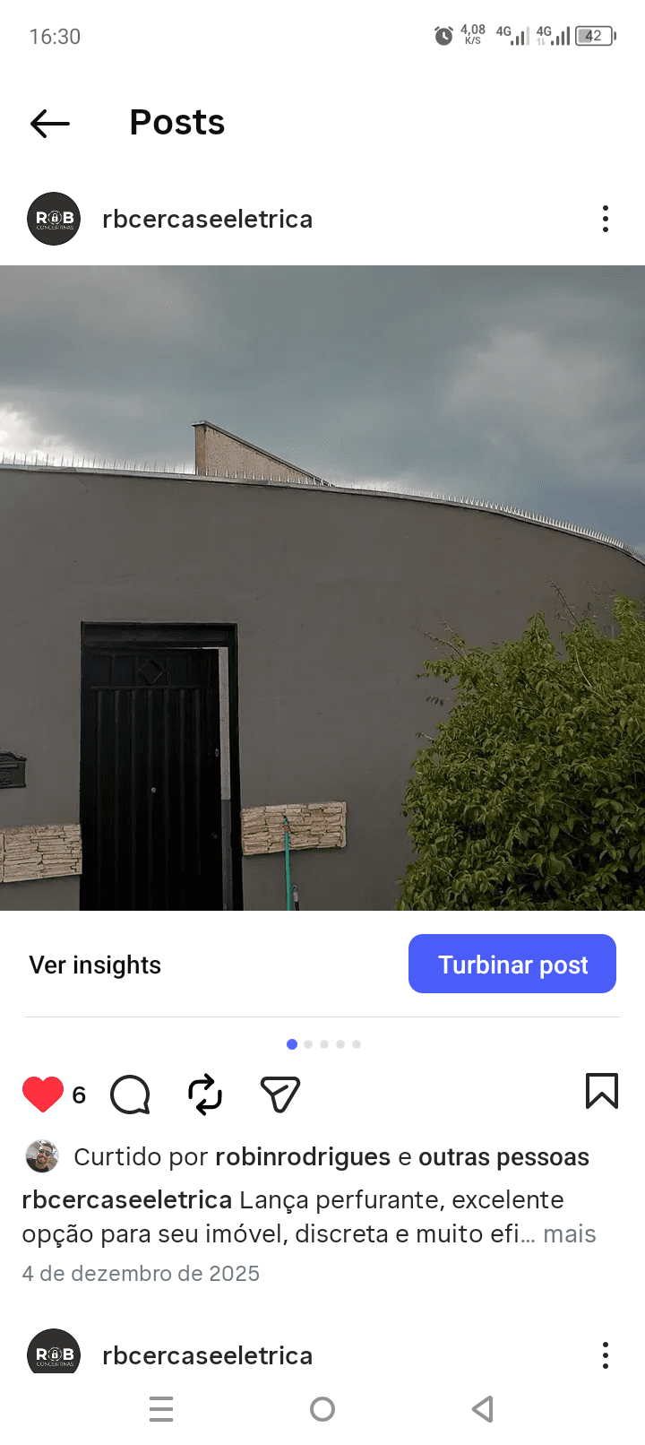 Trabalho de eletricista por RB CERCAS E ELÉTRICAS