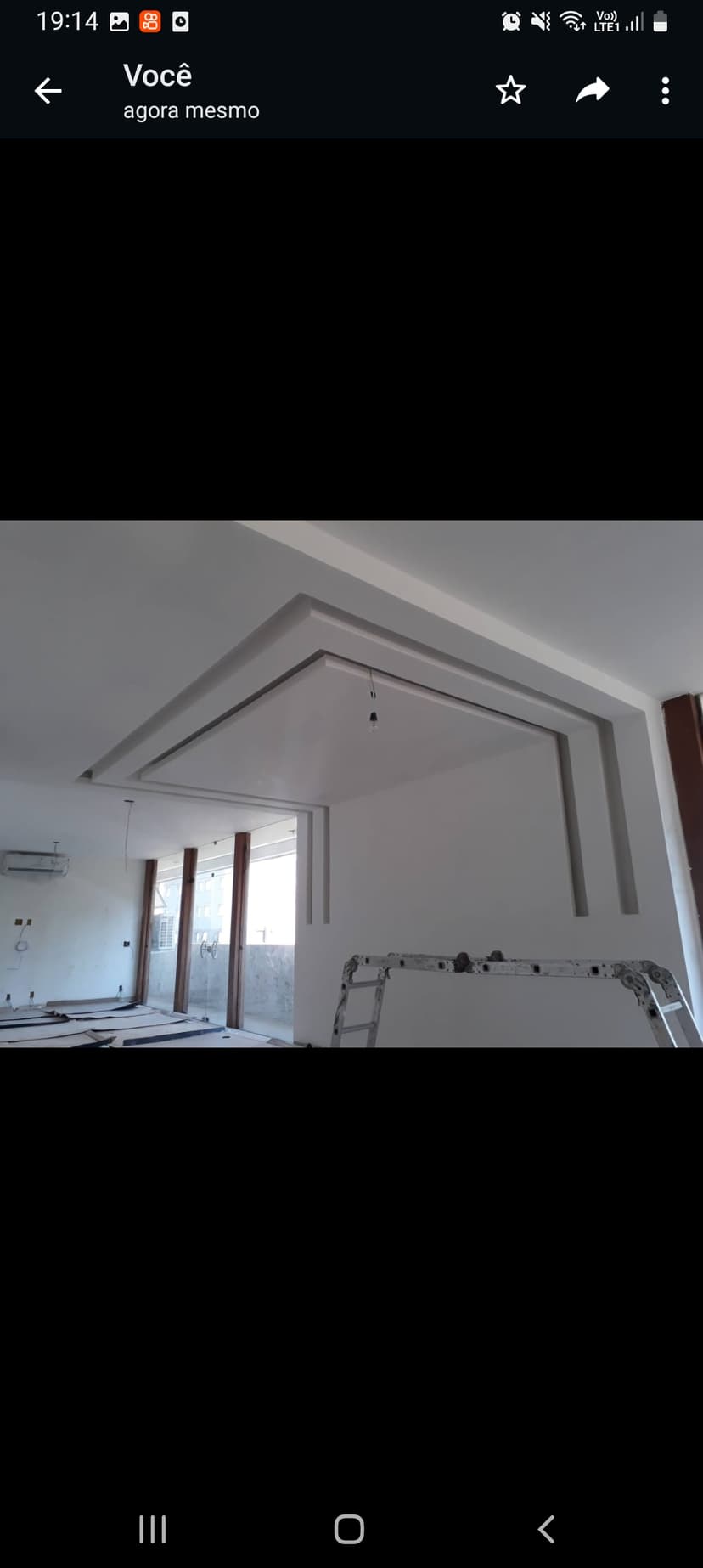 Trabalho de gesseiro por Márcio