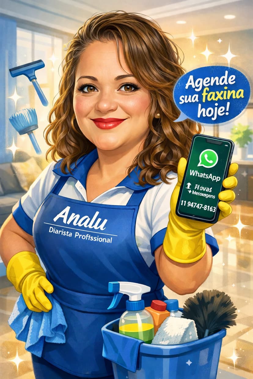 Trabalho de diarista por Analu