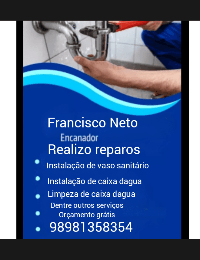 Trabalho de encanador por Neto
