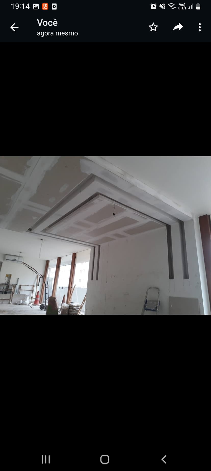 Trabalho de gesseiro por Márcio