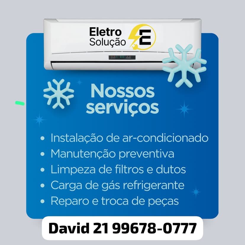 Trabalho de eletricista por David