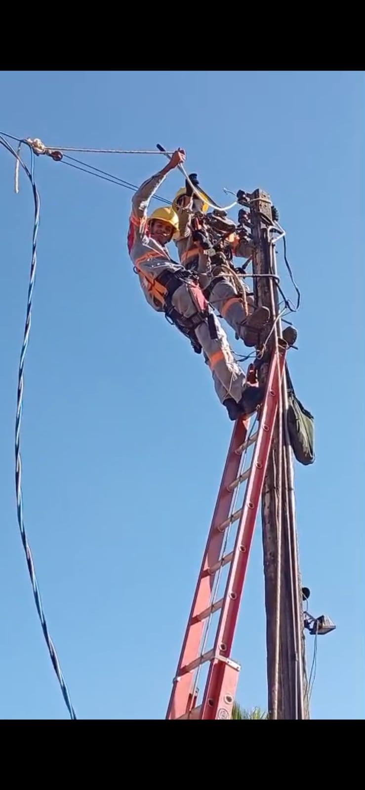 Trabalho de eletricista por Michael Silva (62)99909-9064