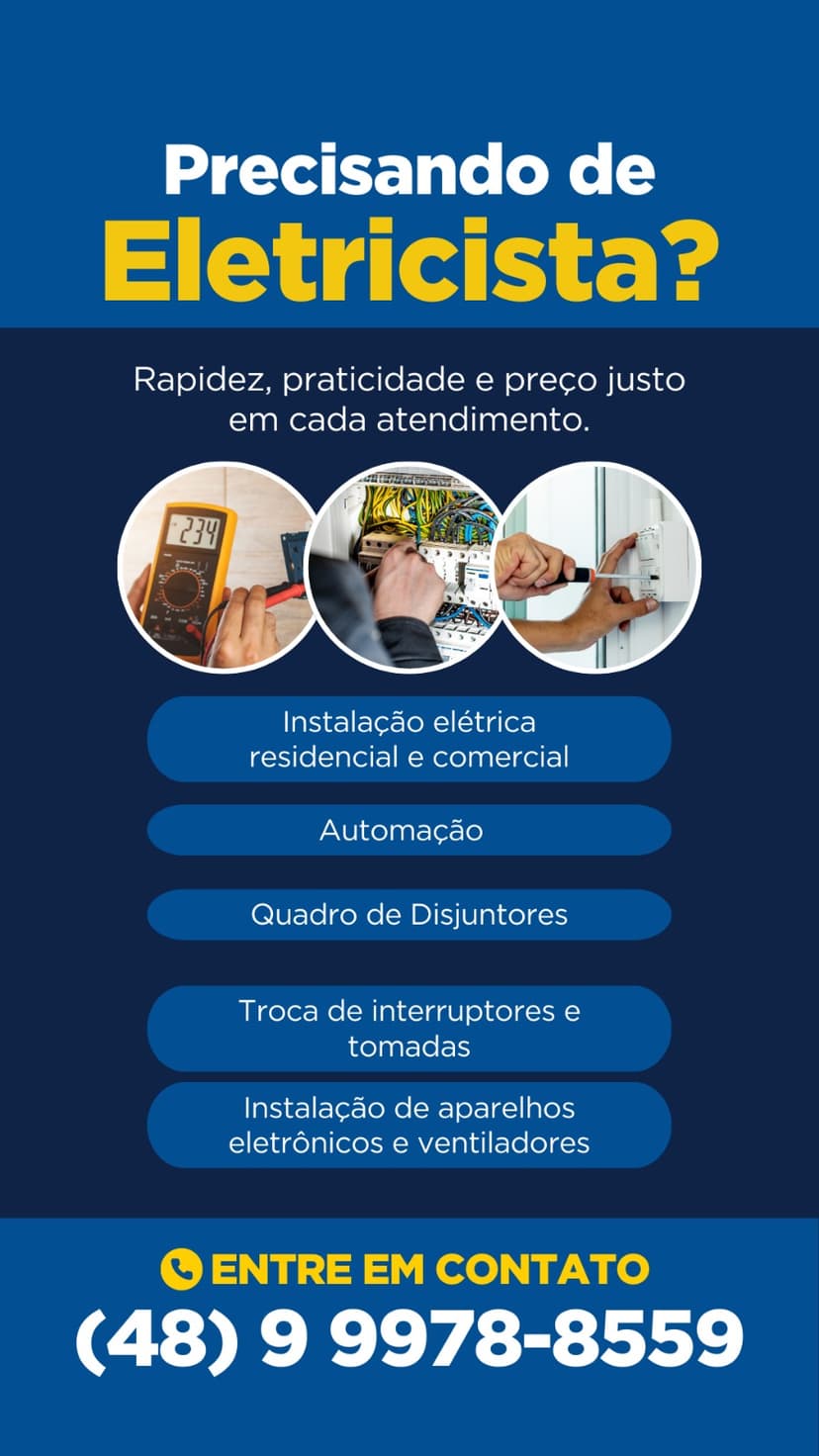 Trabalho de eletricista por Campelo Elétrica